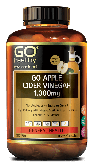 GO Healthy Apple Cider Vinegar 1000mg 90s